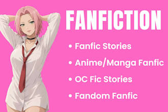 write nfsw fanfiction erotic romance anime manga smut bdsm kinky short stories