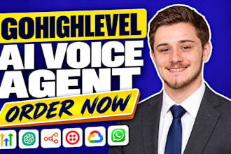 build gohighlevel voice ai agent, ghl voice ai or ghl automation for agencies