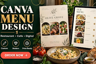 an amazing menu design, food menu, restaurant menu design and digital menu