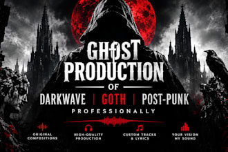 do ghost produce darkwave goth and post punk music professionally