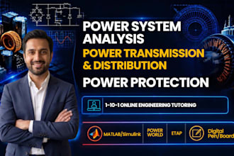 tutor power system analysis transmission distribution and protection