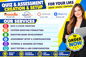 create quizzes and assessment in moodle lms talent lms canvas lms skyprep lms