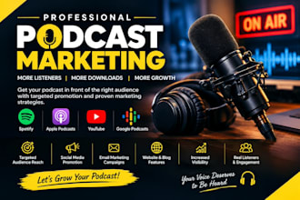 advertising your podcast to increase listeners and downloads
