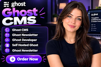 setup ghost cms ghost newsletter ghost website self hosted ghost developer