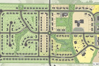 create gis maps, property maps ,parcel maps, site plans and spatial  maps