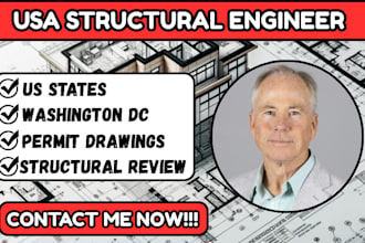 do architectural structural mep permit drawings for ca tx fl or ny nj ga wa