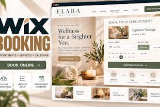 setup wix booking, appointment scheduling, wix online booking and calendar