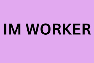 be your professional im worker