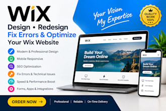 design wix redesign wix fix and optimize your wix website