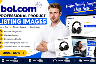 design high converting bol com product listing images and infographics