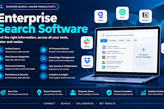 setup  enterprise search software via slack notion glean guru dropbox experro