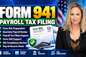 prepare form 941 payroll tax filing form 940 irs compliance for small business