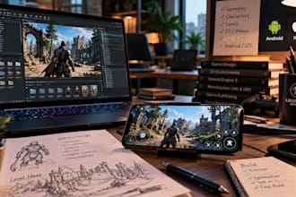 develop 3d mobile game in unreal engine 5 as an unreal engine developer