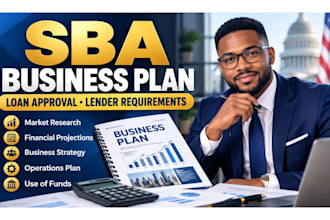 write an sba business plan for loan approval and lender requirements