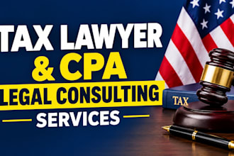 provide expert tax lawyer and CPA legal consulting services