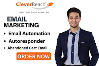 setup cleverreach email automation cleverreach autoresponder abandoned cart