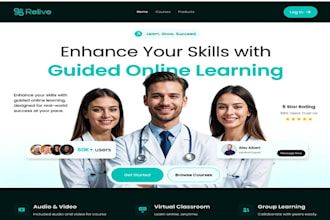 design a medical website healthcare clinic dental website