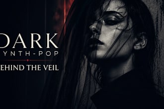 produce darkwave synthwave cyberpunk music for your project