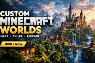create a custom minecraft map or world