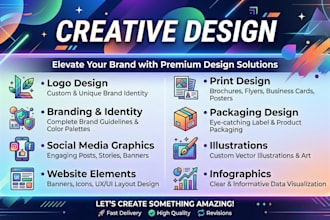 do a good and creative design
