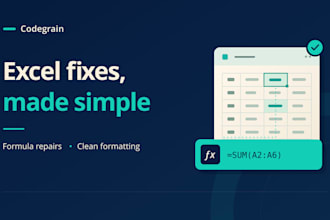 fix excel formulas and tidy your spreadsheet