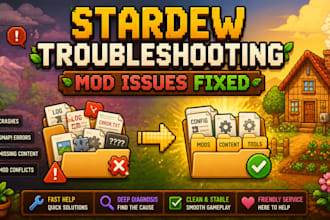 troubleshoot your stardew valley mods and game issues