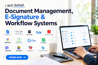setup google docs workspace docusign box adobe acrobat jotform libreoffice clio