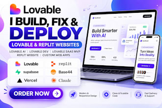 build lovable ai website, lovable dev, lovable saas mvp, replit  ai website