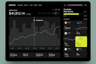build ai powered fintech app, crypto wallet, payment, finance, investment app
