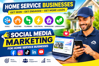 hvac roofing plumbing electrical remodeling landscaping social media marketing