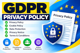 write gdpr privacy policy data protection website privacy policy gdrp compliance