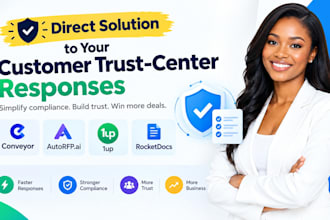 automate customer trust center responses using conveyor autorfp ai 1up qorus