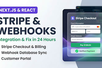 integrate stripe checkout, subscriptions, and webhooks in next js