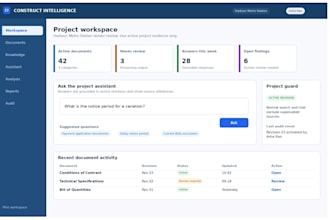 a custom rag ai chat bot for your construction documents