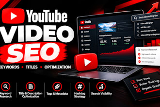 do youtube video SEO and optimize your videos for search