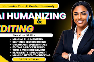 manually humanize ai content, edit, proofread, rewrite your ai content humanly