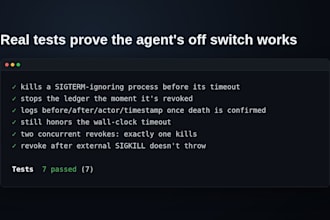 install a governed validated ai agent harness