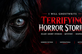 ghostwrite terrifying horror stories, scary short
