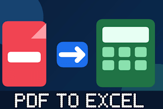 convert PDF tables to clean editable excel spreadsheets