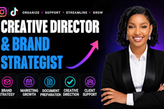 be your creative director, brand strategist and brand identity expert