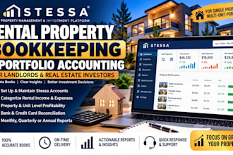 do rental property bookkeeping and portfolio accounting for landlords on stessa