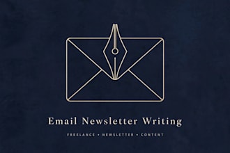 write your email welcome sequence