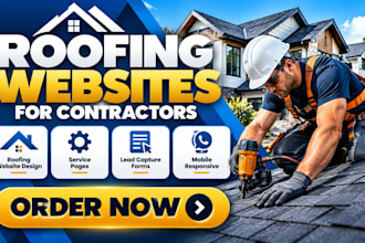 build more qualified lead generating roofing websites for contractors