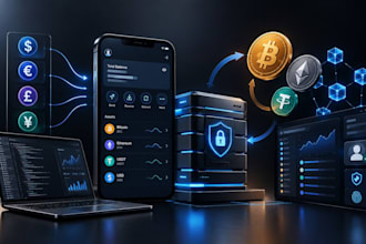 build secure payment processor and gateway and integrate fiat to crypto gateway