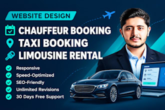 build a chauffeur booking, taxi booking and limousine rental website