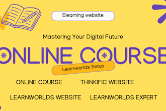 setup kajabi thinkific podia teachable learnworlds online course membership web