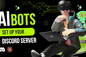 set up your discord server with an ai bot