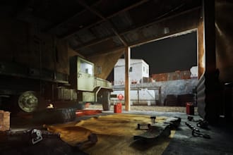 create 3d game assets, props, modular environment models for unity unreal engine