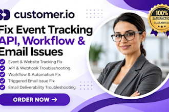fix customer io event tracking customer io api workflow and email issues