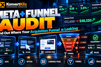 audit your meta ads and sales funnel to find conversion leaks